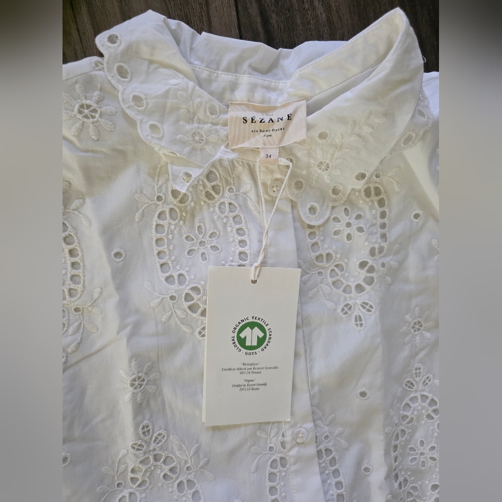 NWT Sezane Elvina Dress - Picture 9 of 16